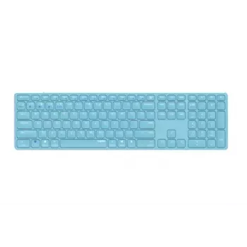 Rapoo E9800M keyboard Home RF Wireless Bluetooth QWERTZ German Blue