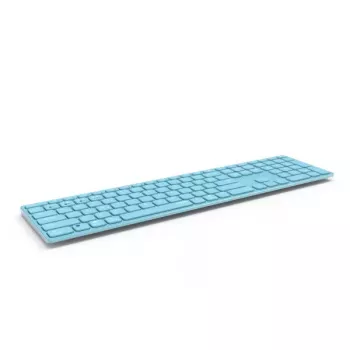 Rapoo E9800M keyboard Home RF Wireless Bluetooth QWERTZ German Blue