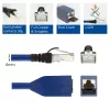 ACT Blue 3 meters LSZH SFTP CAT6A MPTL extension cable snagless with RJ45 connectors