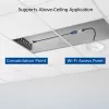 ACT Blue 10 meters LSZH SFTP CAT6A MPTL extension cable snagless with RJ45 connectors