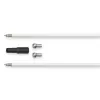 Hama 00179261 coaxial cable 10 m Black, Metallic, White