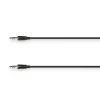 Audio cable Hama Flexi-Slim 1.5m 3.5mm Male to Male Black