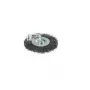 Wire wheel brush kwb 607433 Shank diameter 6 mm Diameter 10 cm