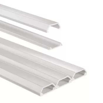 Hama 00220981 cable organizer Universal Cable duct White 3 pc(s)