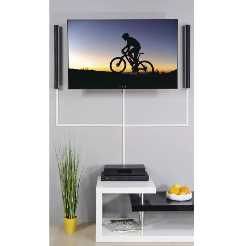 Hama 00220981 cable organizer Universal Cable duct White 3 pc(s)