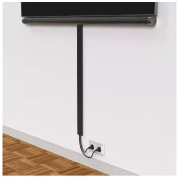 Hama 00220992 cable organizer Universal Cable duct Black 1 pc(s)
