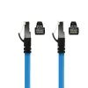Network Cable ACT Industrial 5.00m RJ45 Male to RJ45 Male Cat6A Black Blue