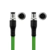 ACT Industrial 5.00 meters Sensor cable M12A 8-pin male to M12A 8-pin male, Ultraflex TPE cable, shielded