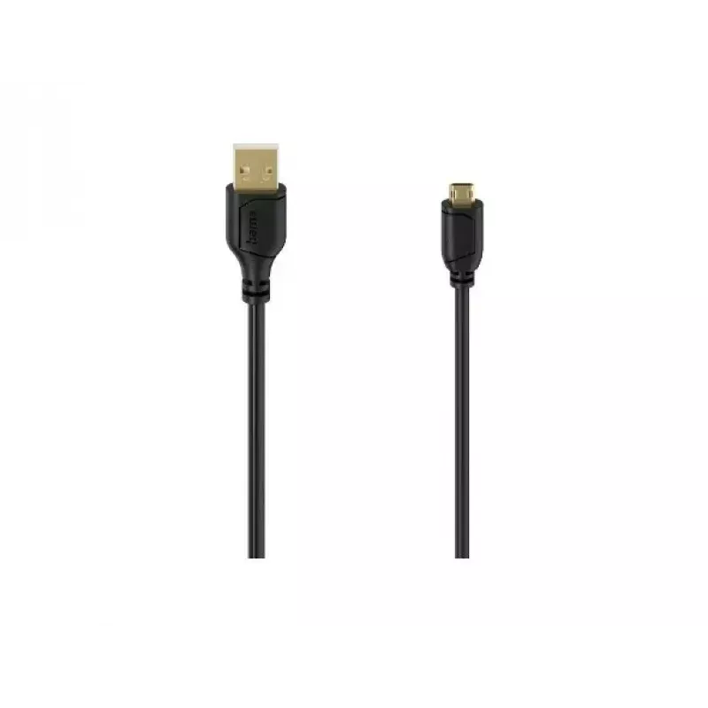Hama 00074264 USB cable USB 2.0 0.75 m USB A Micro-USB A Black