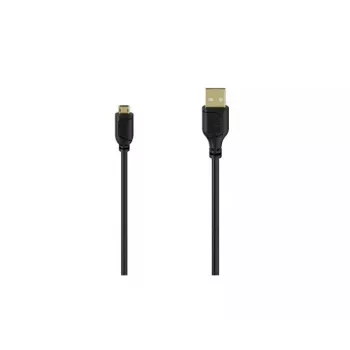 Hama 00074264 USB cable USB 2.0 0.75 m USB A Micro-USB A Black