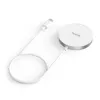Hama MagCharge FC15 Mobile phone, Smartphone White USB Wireless charging Fast charging Indoor