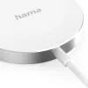 Hama MagCharge FC15 Mobile phone, Smartphone White USB Wireless charging Fast charging Indoor