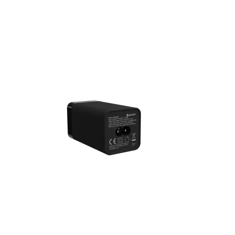 Mobile Device Charger eSTUFF ES635200 Universal Black 2 USB Type-C