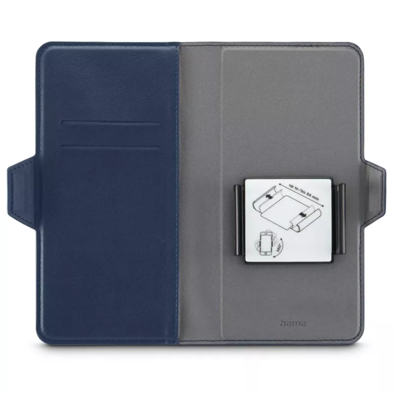 Hama 00118894 mobile phone case 17 cm (6.7 inch) Folio Blue