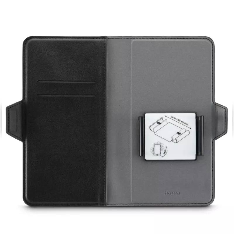 Hama 00118895 mobile phone case 15.5 cm (6.1 inch) Folio Black