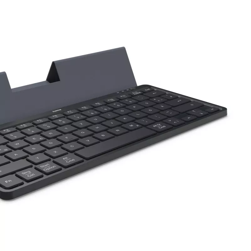 Hama Travel 600 QWERTZ German Bluetooth Black, Dark Grey