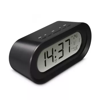 Hama Samos Digital alarm clock Black
