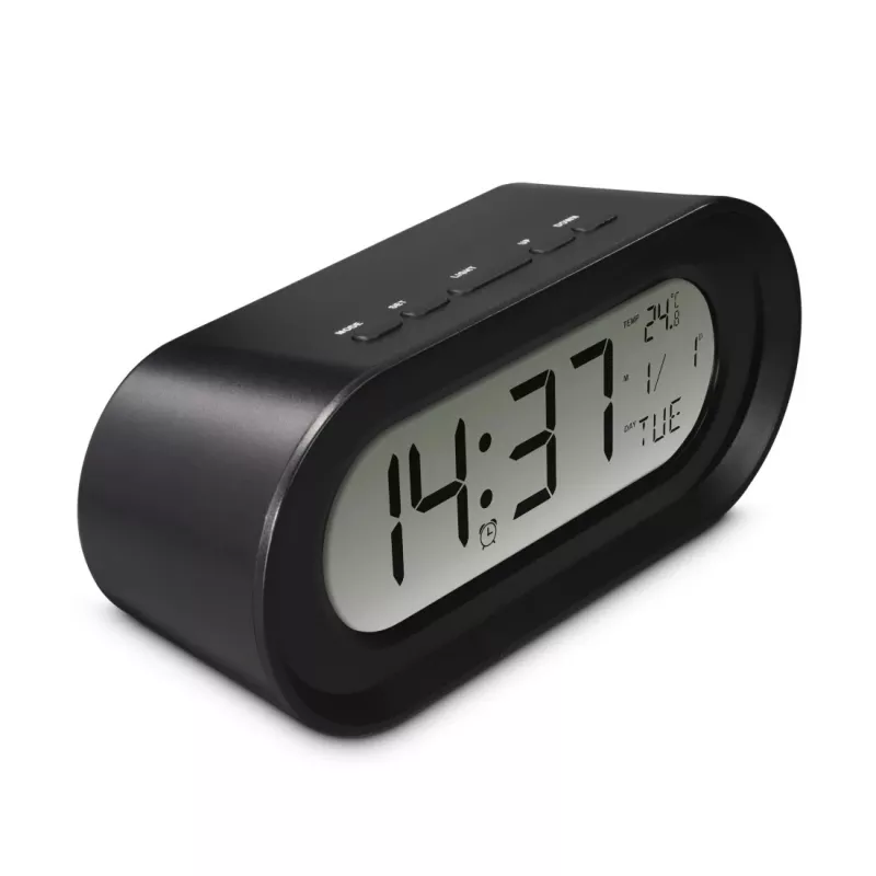 Hama Samos Digital alarm clock Black