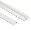 Hama 00221017 cable organizer Universal Cable duct White 4 pc(s)