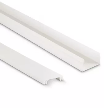 Hama 00221017 cable organizer Universal Cable duct White 4 pc(s)