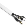 Hama 00221017 cable organizer Universal Cable duct White 4 pc(s)