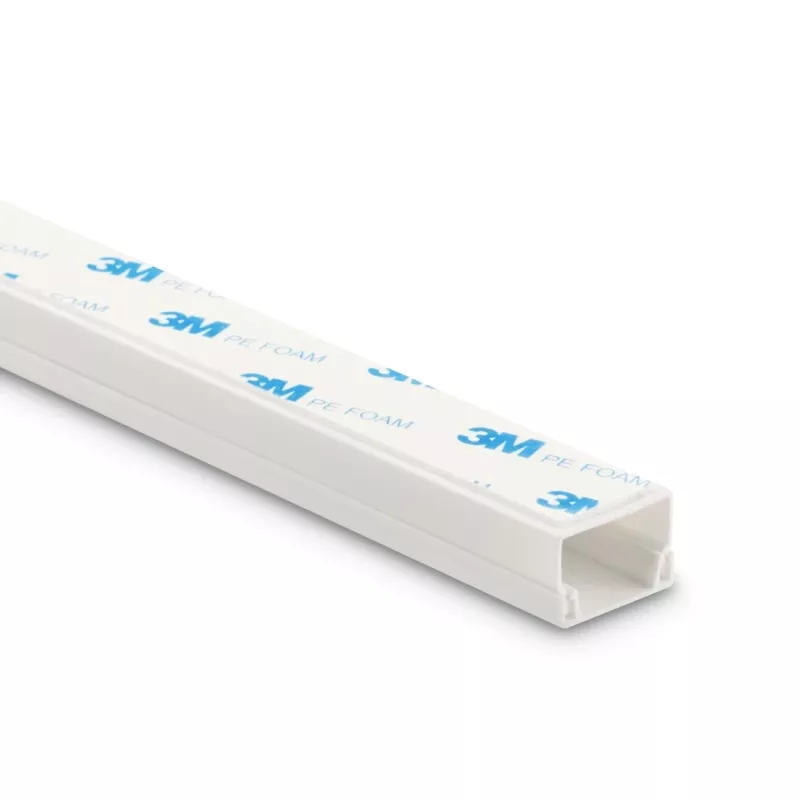Hama 00221017 cable organizer Universal Cable duct White 4 pc(s)