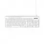 Hama CK-200 keyboard Home/Office USB QWERTZ German White