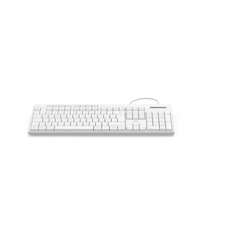 Hama CK-200 keyboard Home/Office USB QWERTZ German White