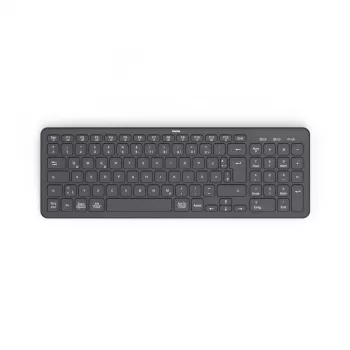 Hama WK-300 keyboard Home/Office RF Wireless + Bluetooth QWERTZ German Black