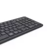 Hama WK-300 keyboard Home/Office RF Wireless + Bluetooth QWERTZ German Black