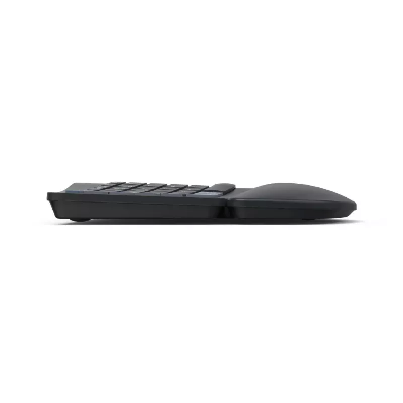 Hama WK-900 Ergo keyboard Home/Office RF Wireless + Bluetooth QWERTZ German Black, Blue, Dark Grey