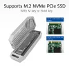 ACT USB 40Gbps M.2 2280 NVMe / PCIe SSD Enclosure, tool-free