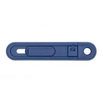 Utility knife Wedo 76 9811 Blue Snap-off blade 44mm width 135mm length