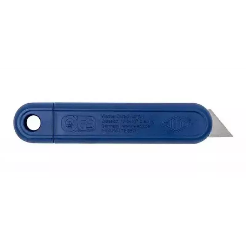 Utility knife Wedo 76 9811 Blue Snap-off blade 44mm width 135mm length