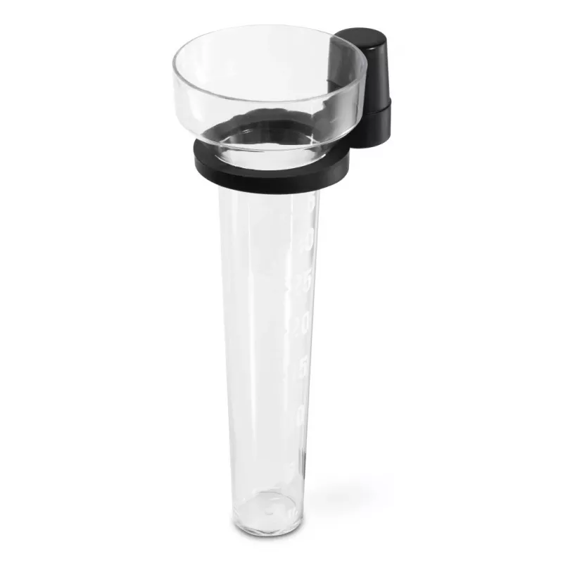 Hama 00185863 rain gauge 3.5 cm Black, Transparent