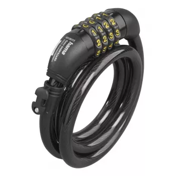 Hama 00178135 bike lock Black 1200 mm Cable lock