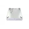 Cash register drawer EQUIP 351011, manual/automatic POS drawer, 4 bill / 8 coin compartments, metal, white, 420×405×110 mm
