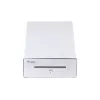 Equip Cash Register Drawer for Point of Sale (POS) System, 4 Bill/4 Coin Compartments, Removable Coin Slots, RJ11 connector, Aluminum
