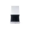 Equip Cash Register Drawer for Point of Sale (POS) System, 4 Bill/4 Coin Compartments, Removable Coin Slots, RJ11 connector, Aluminum