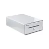 Equip Cash Register Drawer for Point of Sale (POS) System, 4 Bill/4 Coin Compartments, Removable Coin Slots, RJ11 connector, Aluminum