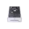Equip Cash Register Drawer for Point of Sale (POS) System, 4 Bill/4 Coin Compartments, Removable Coin Slots, RJ11 connector, Aluminum