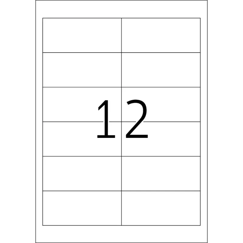 Self-adhesive printer label HERMA Labels Premium A4 97x42.3 mm