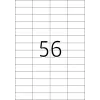 Labels HERMA Premium A4 52.5x21.2 mm white paper matt 1400 pcs