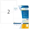 Self-adhesive printer label HERMA Labels transparent matt A4 210x148 mm film