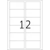 Address labels Premium HERMA A4 88.9x46.6 mm 1200 pcs