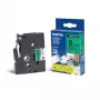 Labeling Tape Brother TZ-721 Black on Green 9mm