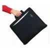 WEDO personal organizer 58 601 — plastic and polyester A4 document folder with business card pocket, black