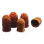 Rexel Thimblettes Velos Size 0 - 18mm Ø Orange Box/10, Orange, 114 mm, 31 mm, 58 mm, 30 g, China