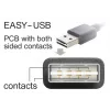 USB Cable DeLOCK 5m USB 2.0 A - miniUSB m/m 83381 Black