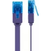 Flat Patch Cable Goobay CAT 6A U/UTP Violet 0.5m